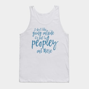 too peopley Tank Top